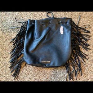 Victoria’s Secret Frilly Drawstring Backpack